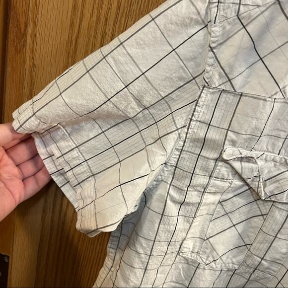 Tony Hawk Men’s Short Sleeve Button Down Shirt w/ Snap Buttons Size Medium - Picture 3 of 8